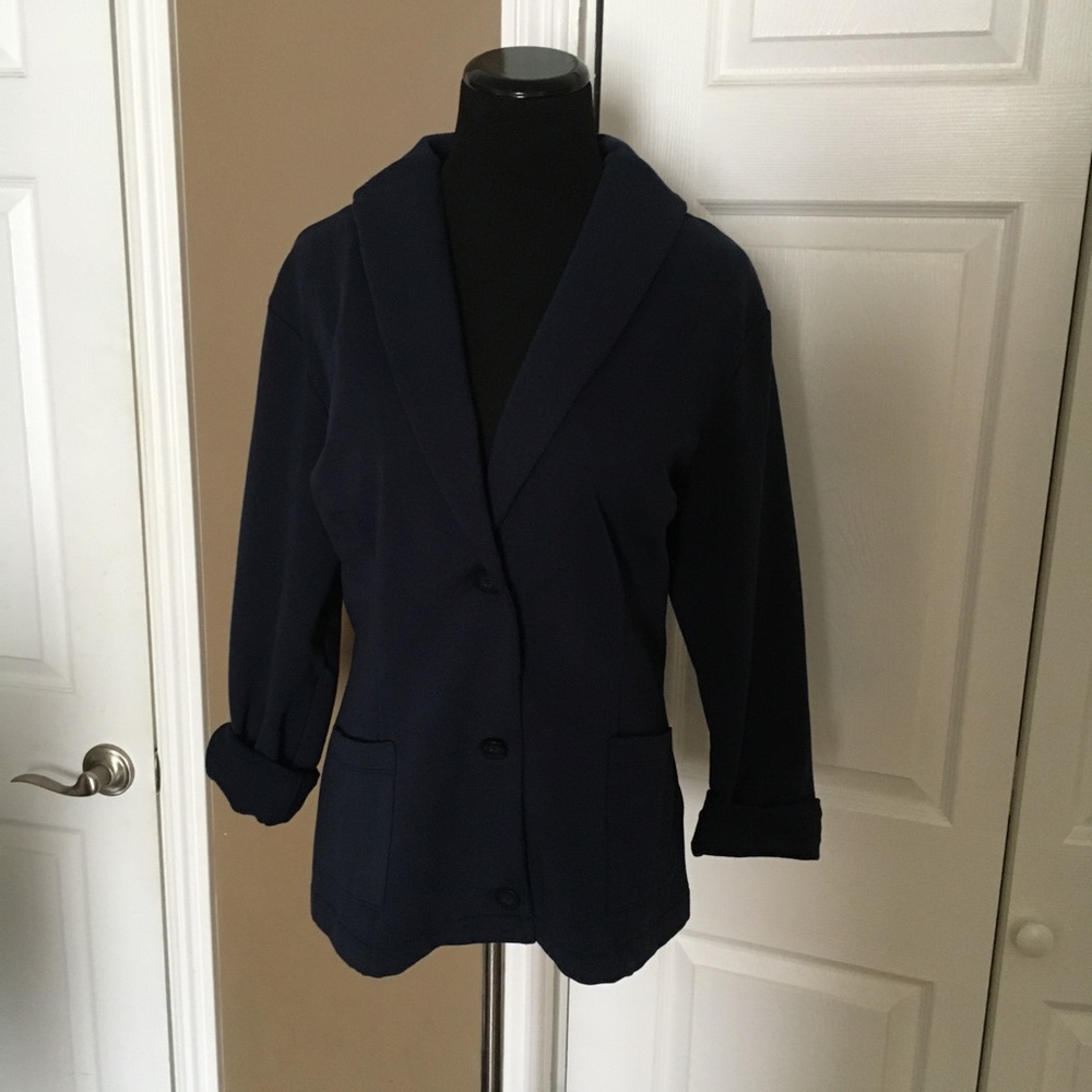 Brooks brothers Ponte knit jacket XL NWT